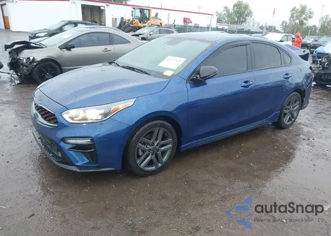 2021 Kia Forte Gt-Line from USA, damaged, VIN 3KPF34AD4ME358077